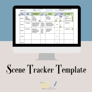 Scene Tracker Template - The Plot Whisperer